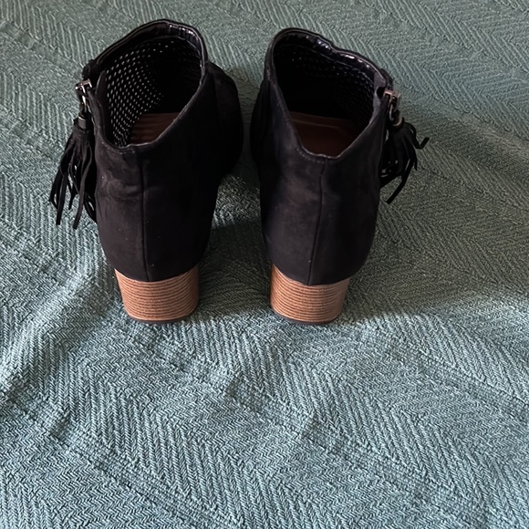 Qupid open toe booties size 9 - Picture 2 of 4